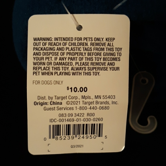 New Boots & Barkley Blanket and Plush Bone Set - Picture 3 of 4